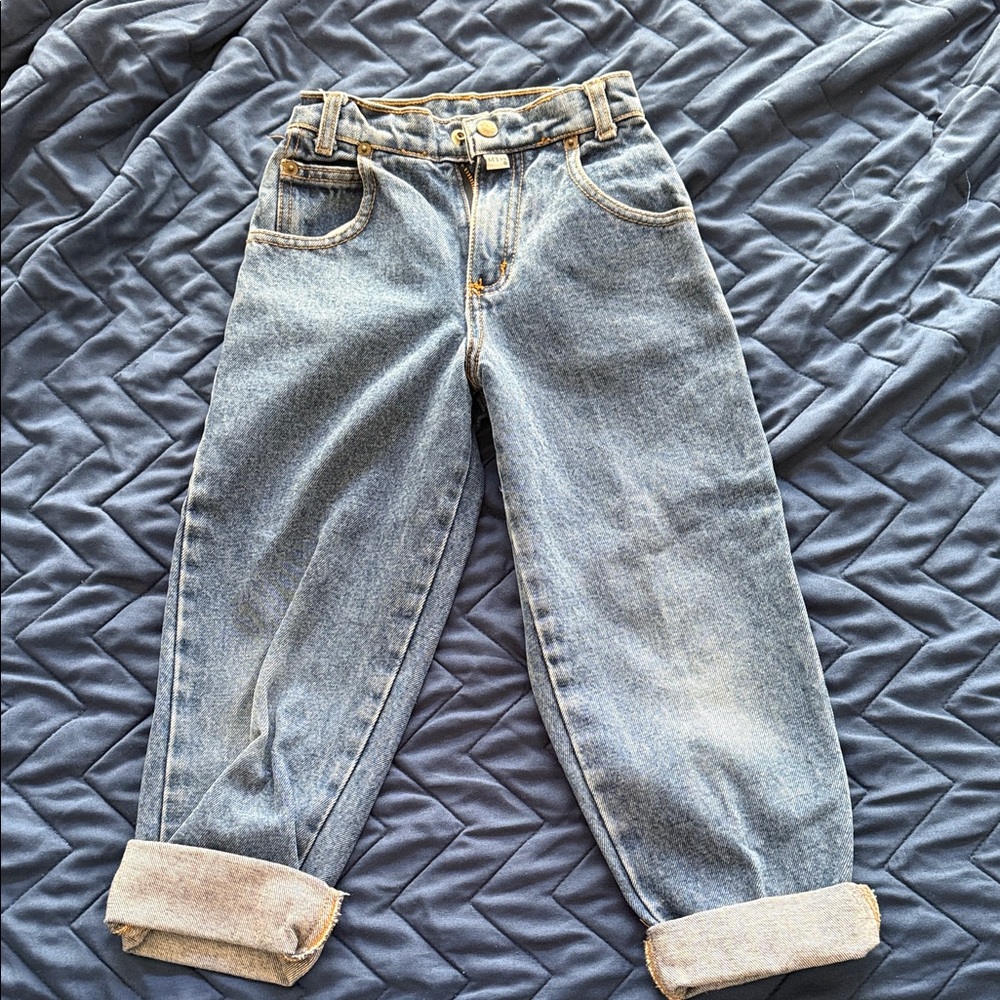 VINTAGE Baby Guess Barrel Jeans